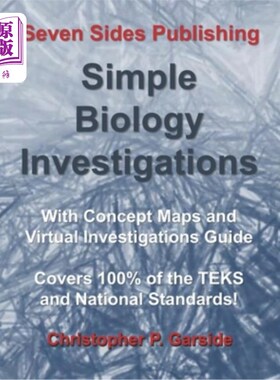 海外直订Simple Biology Investigations: With Concept Maps and Virtual Investigations Guid 简单的生物学调查:与概念地
