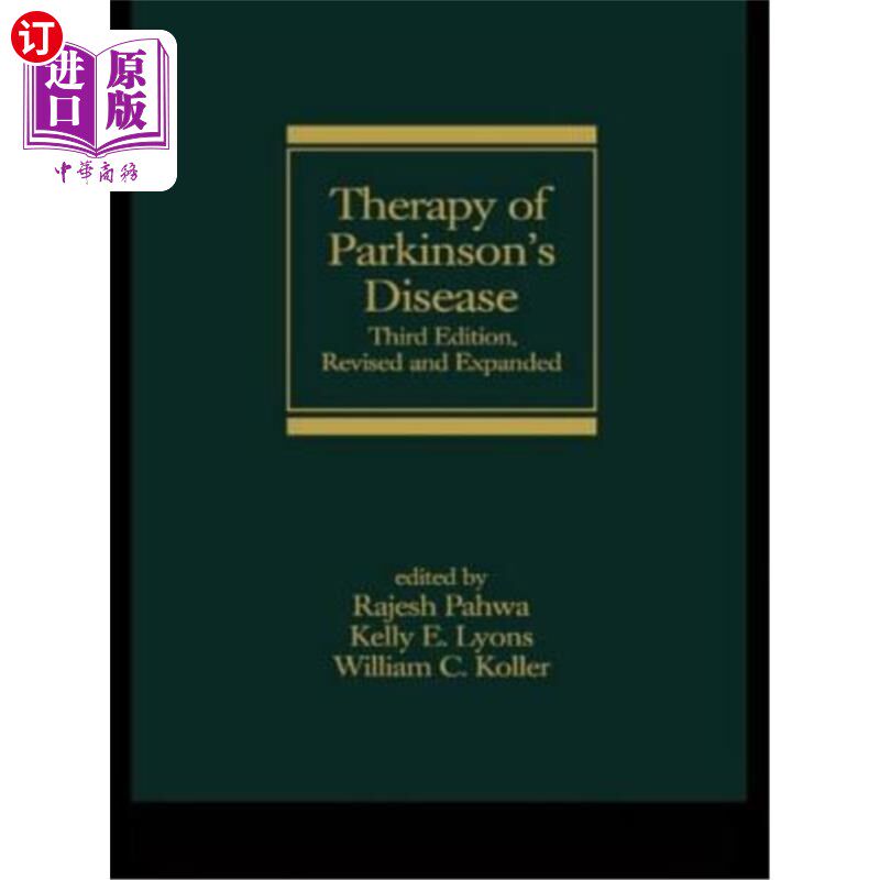 海外直订医药图书Therapy of Parkinson's Disease 帕金森病的治疗