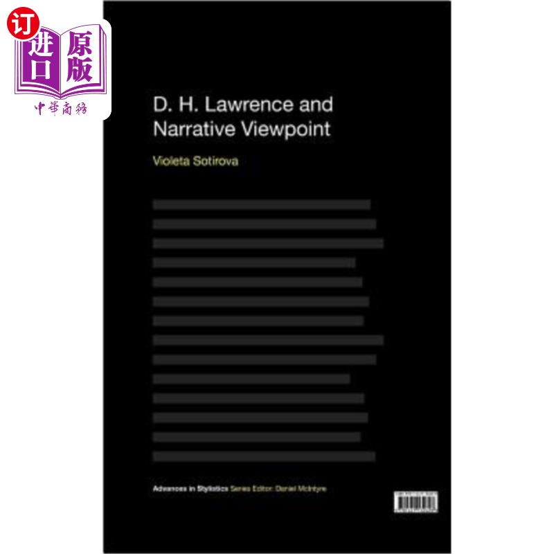 海外直订D. H. Lawrence and Narrative Viewpoint 劳伦斯与叙事观点
