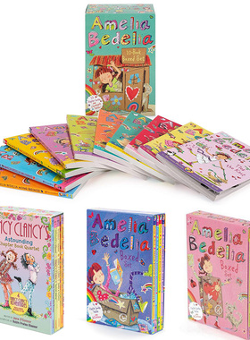 糊涂女佣章节书系列合集 Amelia Bedelia Chapter Book 漂亮的南希Fancy Nancy 英文原版儿童章节书 插图故事书【中商原版】