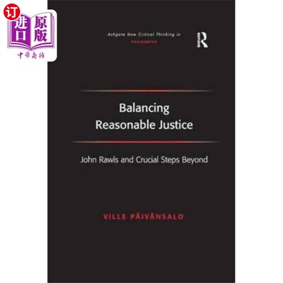 海外直订Balancing Reasonable Justice 平衡合理的正义