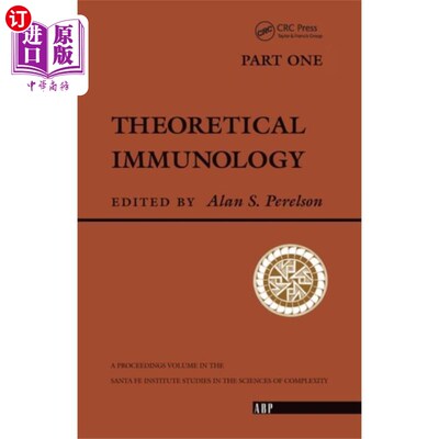 海外直订Theoretical Immunology, Part One 理论免疫学，第一部分