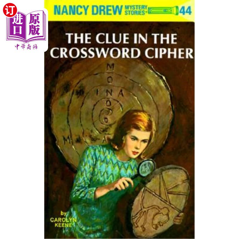 海外直订Nancy Drew 44: The Clue in the Crossword Cipher 南茜·德鲁44:纵横字谜的线索