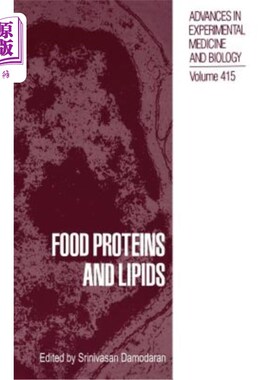 海外直订Food Proteins and Lipids 食物蛋白质和油脂