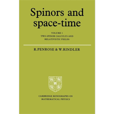 旋量和时空 双旋量微积分和相对论场 卷一 Spinors and Space Time Volume 1 英文原版 Roger Penrose 科学【中商原版】