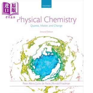 预售 物理化学 量子 物质和变化 第2修订本 Physical Chemistry Quanta Matter and Change 英文原版 Peter Atkins【中商原版】