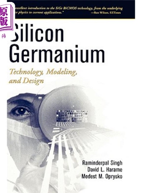 现货 锗化硅 设计与应用 Silicon Germanium 英文原版 Raminderpal Singh 中商原版