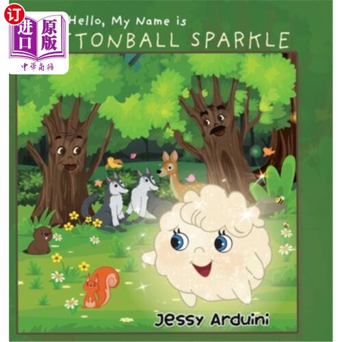 海外直订Hello, My Name is Cottonball Sparkle 你好，我的名字是Cottonball Sparkle
