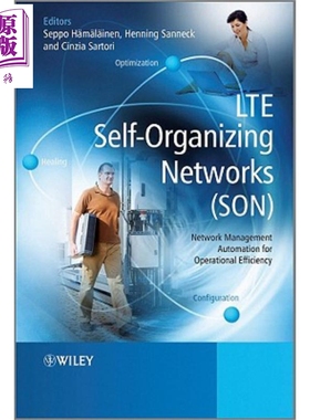 现货 LTE自组织网络SON 提高运营效率的网络管理自动化 Lte Self 英文原版 Seppo Hämäläinen 中商原版