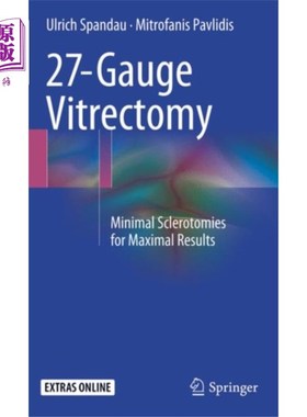 海外直订医药图书27-Gauge Vitrectomy 27-Gauge玻璃体切除术