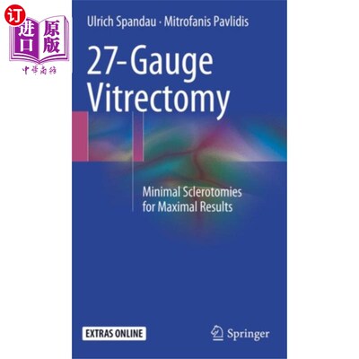 海外直订医药图书27-Gauge Vitrectomy 27-Gauge玻璃体切除术