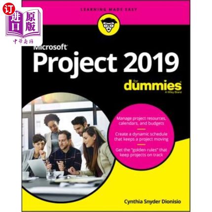 海外直订Microsoft Project 2019 for Dummies Microsoft Project 2019 for Dummies