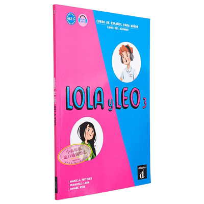 现货 西班牙少儿教材 Lola y Leo 3 学生用书  Lola y Leo 3  Libro del alumno 西语 西班牙语原版【中商原版】