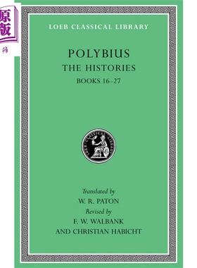 现货 通史 卷3 希腊语-英文双语 波力比阿斯 The Histories Vol V 英文原版 William Paton Polybius【中商原版】