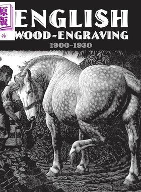 预售 English Wood Engraving 进口艺术 英国木刻版画 1900到1950【中商原版】