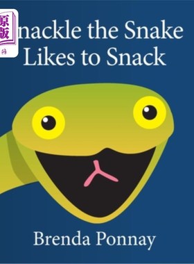 海外直订Snackle the Snake Likes to Snack 蛇喜欢吃零食