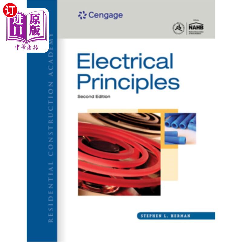 海外直订Residential Construction Academy: Electrical Principles 住宅建筑学院:电气原理