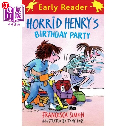 海外直订Horrid Henry Early Reader: Horrid Henry's Birthd... 《早期读者:恐怖亨利的生日派对》