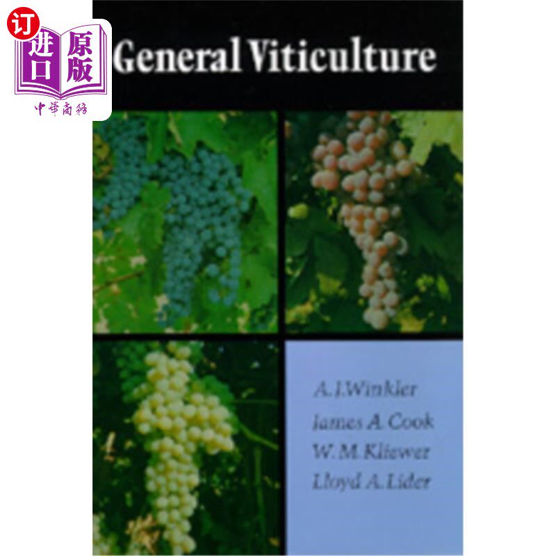 海外直订General Viticulture 一般葡萄栽培