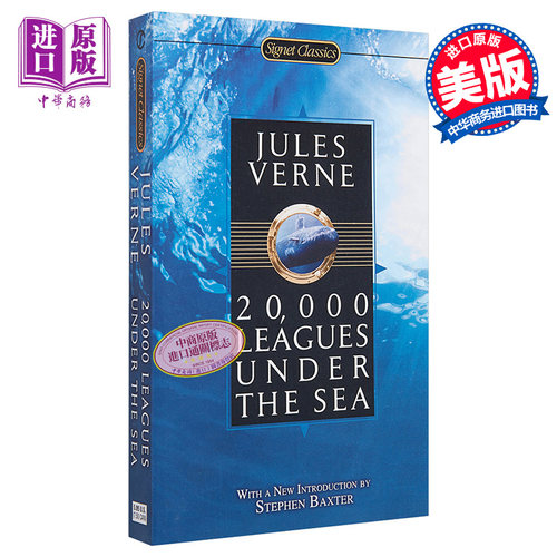 海底海底两万里英文原版文学经典