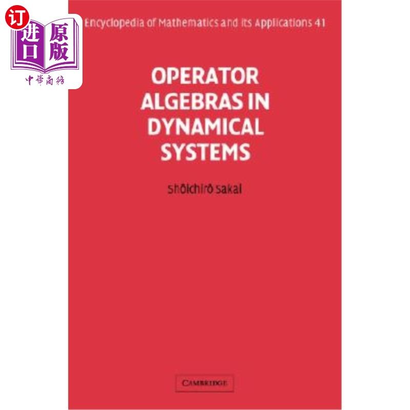 海外直订Operator Algebras in Dynamical Systems 动力系统中的算子代数
