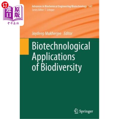 海外直订Biotechnological Applications of Biodiversity 生物多样性的生物技术应用