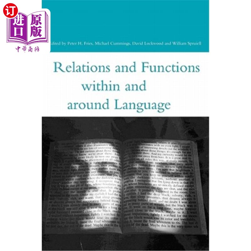 海外直订Relations and Functions Within and Around Language 语言内部和周围的关系和功能