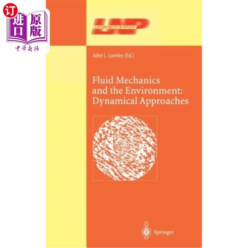 海外直订Fluid Mechanics and the Environment: Dynamical Approaches: A Collection of Resea 流体力学与环境：动力学方法