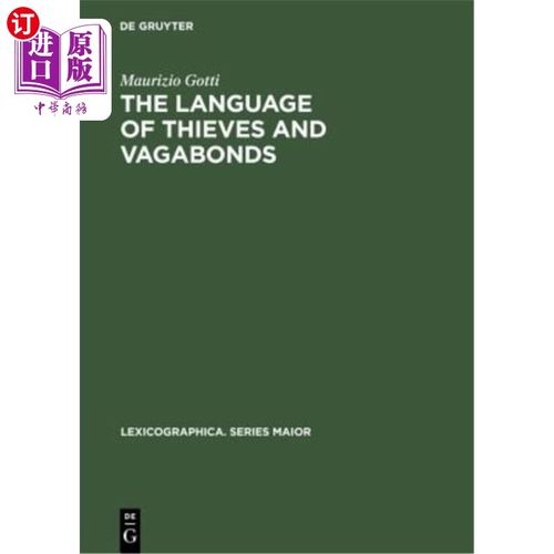 海外直订The Language of Thieves and Vagabonds 小偷和流浪汉的语言