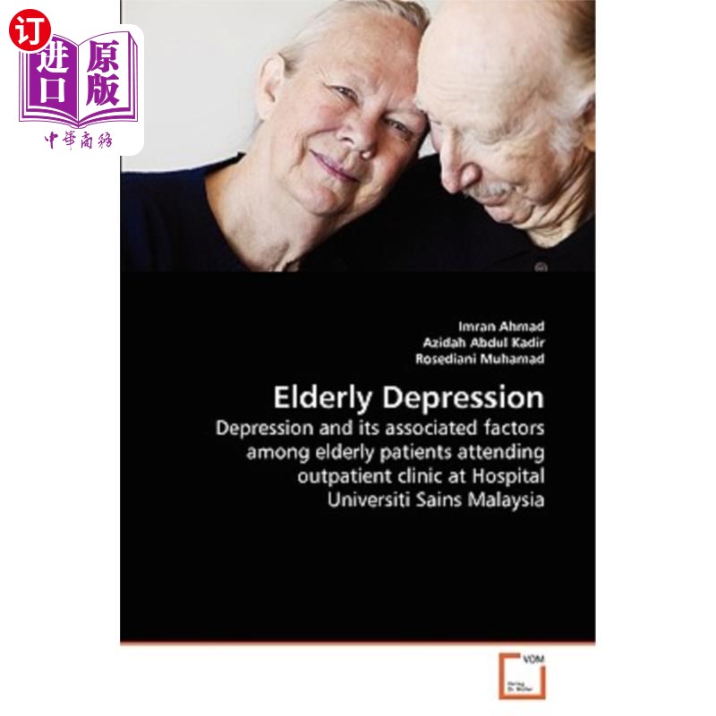 海外直订医药图书Elderly Depression 老年抑郁症
