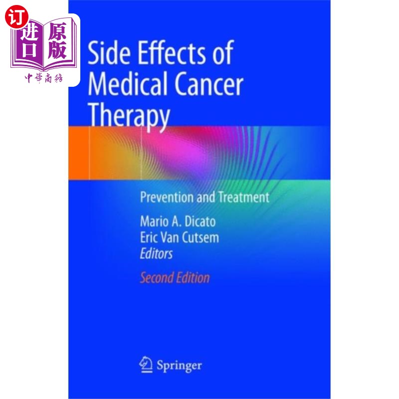 海外直订医药图书Side Effects of Medical Cancer Therapy 癌症药物治疗的副作用