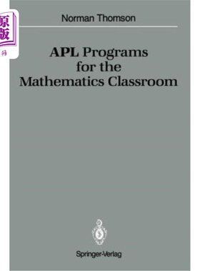 海外直订APL Programs for the Mathematics Classroom APL数学课堂程序