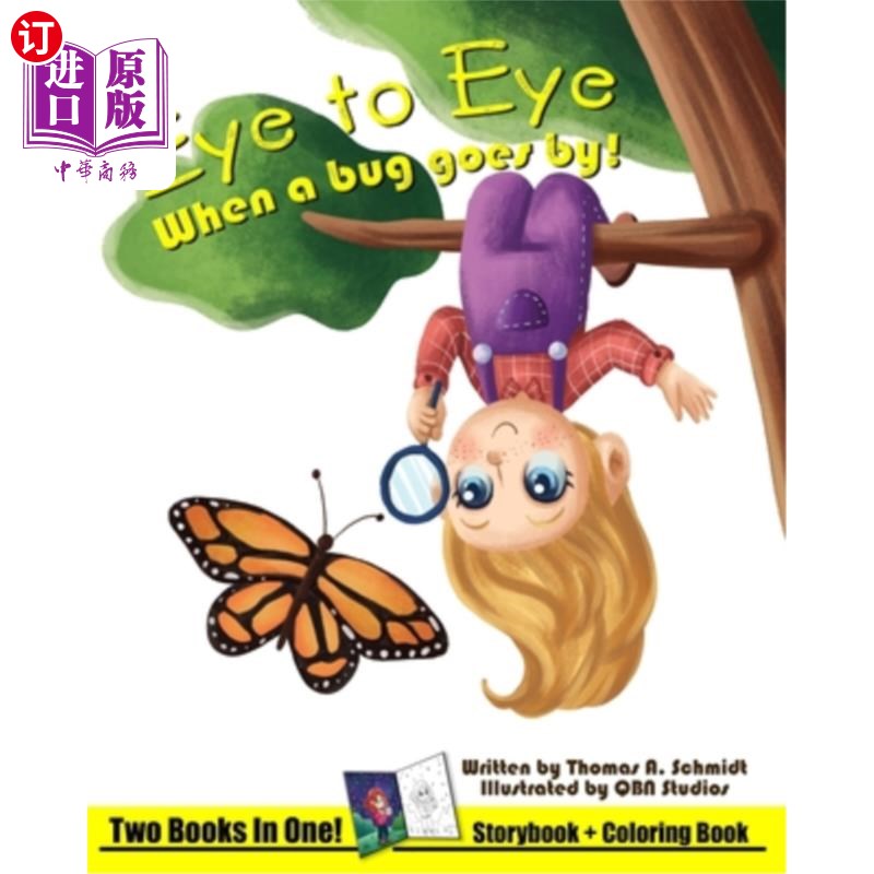 海外直订Eye to Eye: When a bug goes by! 眼对眼:当一只虫子经过的时候!