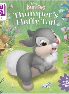 海外直订Disney Bunnies Thumper's Fluffy Tail 迪斯尼兔子的松软尾巴