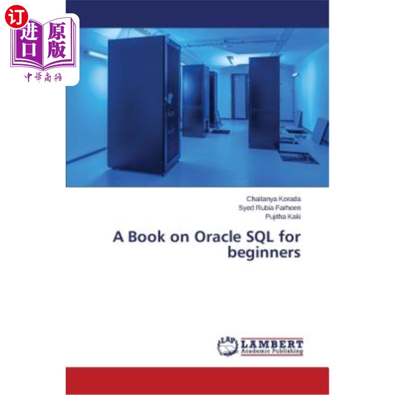 海外直订A Book on Oracle SQL for Beginners 关于Oracle SQL初学者的书