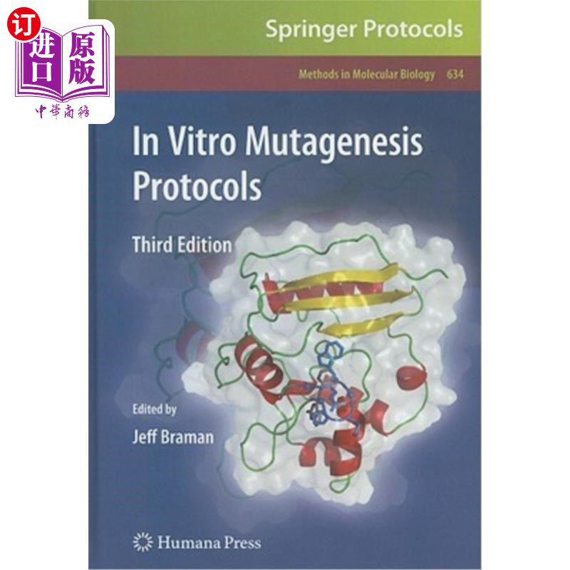 海外直订医药图书In Vitro Mutagenesis Protocols 体外诱变协议