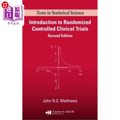海外直订Introduction to Randomized Controlled Clinical Trials 随机对照临床试验导论，第二版