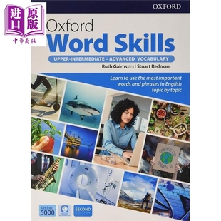 预售 牛津词汇技能 B2-C1中高级学生书含词典应用程序Oxford Word Skills Upper Intermediate Advanced Students Pack【中商原版?