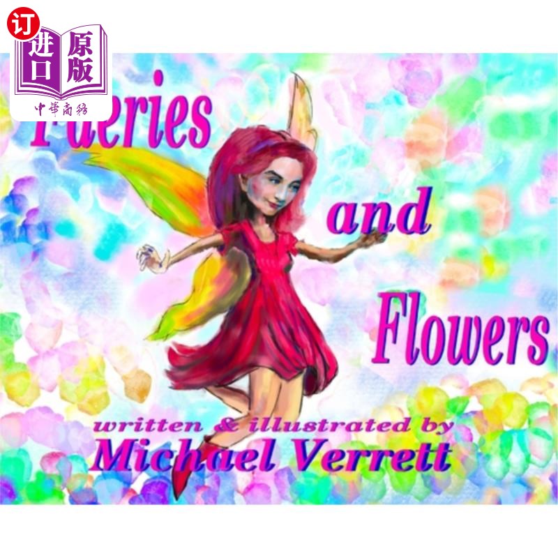 海外直订Faeries and Flowers 仙人和鲜花