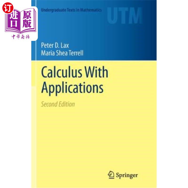 海外直订Calculus with Applications 应用微积分
