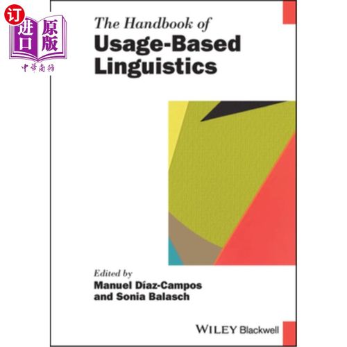 海外直订The Handbook of Usage-Based Linguistics 基于用法的语言学手册
