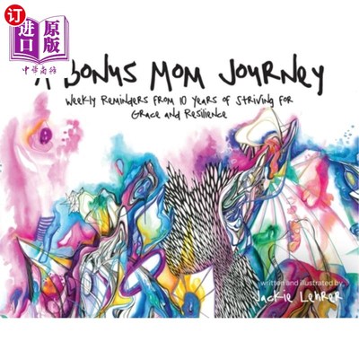 海外直订A Bonus Mom Journey: Weekly Reminders From 10 Years of Striving for Grace and Re 额外的妈妈之旅:每周提醒从1
