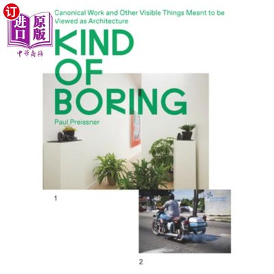 海外直订Kind of Boring: Canonical Work and Other Visible Things Meant to Be Viewed as Ar 有点无聊:规范的作品和其他可见