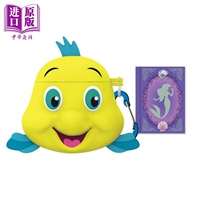 预售 书饰系列 迪士尼小美人鱼挂件+迷你书套装  Disney Tiny Book of the Little Mermaid 英文原版 Brooke Vitale【中商原版】