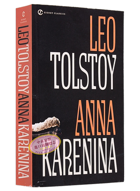 预售 安娜卡列尼娜 Anna Karenina 英文原版 托尔斯泰经典文学 Anna Karenina (Signet Classics) Leo Tolstoy 【中商原版】