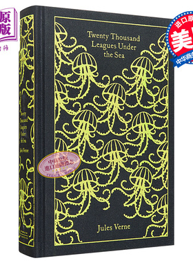 企鹅布面经典系列 海底两万里 Twenty Thousand Leagues Under the Sea 英文原版 Jules Verne 【中商原版】