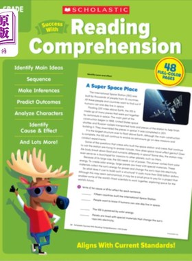 海外直订Scholastic Success with Reading Comprehension Grade 5