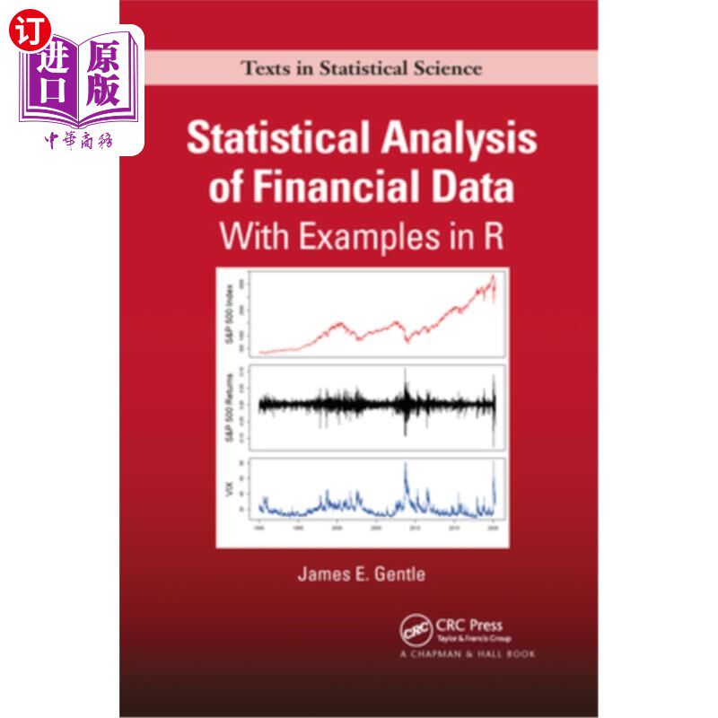海外直订Statistical Analysis of Financial Data: With Examples in R 财务数据的统计分析:以R