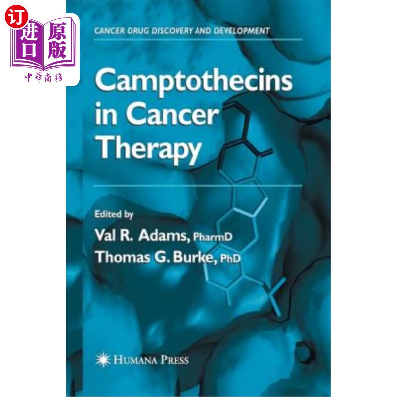 海外直订医药图书Camptothecins in Cancer Therapy 喜树碱在癌症治疗中的作用