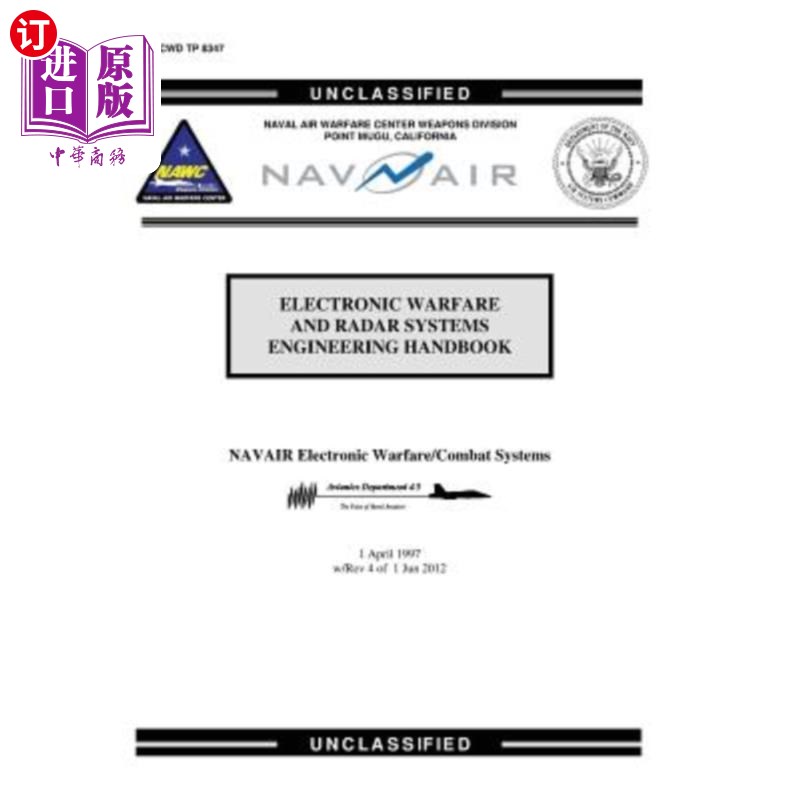 海外直订Electronic Warfare and Radar Systems Engineering Handbook 电子战与雷达系统工程手册